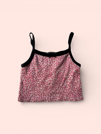 Pink Cheetah Tank