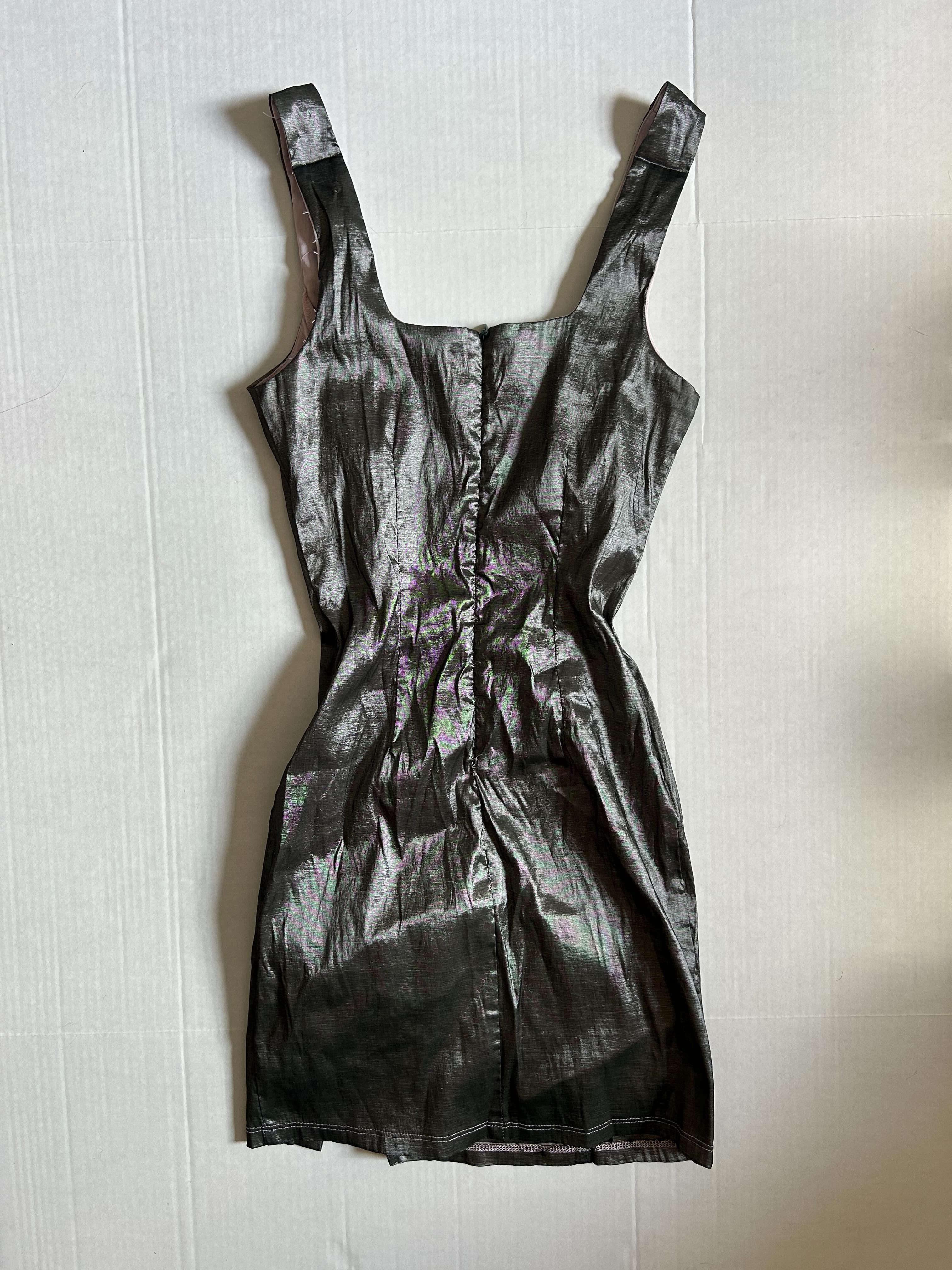 Allison & Kelly Iridescent Mini Dress photo 3